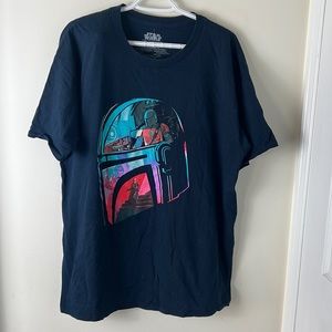 Star Wars Y2K Graphic Cotton Tee Shirt Size XL